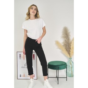 Pantalon Mom - Coupe Décontractée