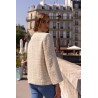 Veste en Tweed Col Rond