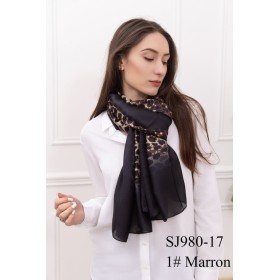 Foulard Imprimé Léopard