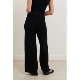 Pantalon en Maille Noir