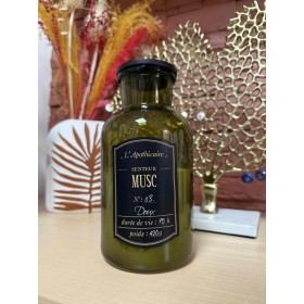 Bougie Parfumée Senteur "Musc" Fiole Alchimiste