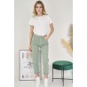 Pantalon Mom Vert d'eau - Sketch et Confortable